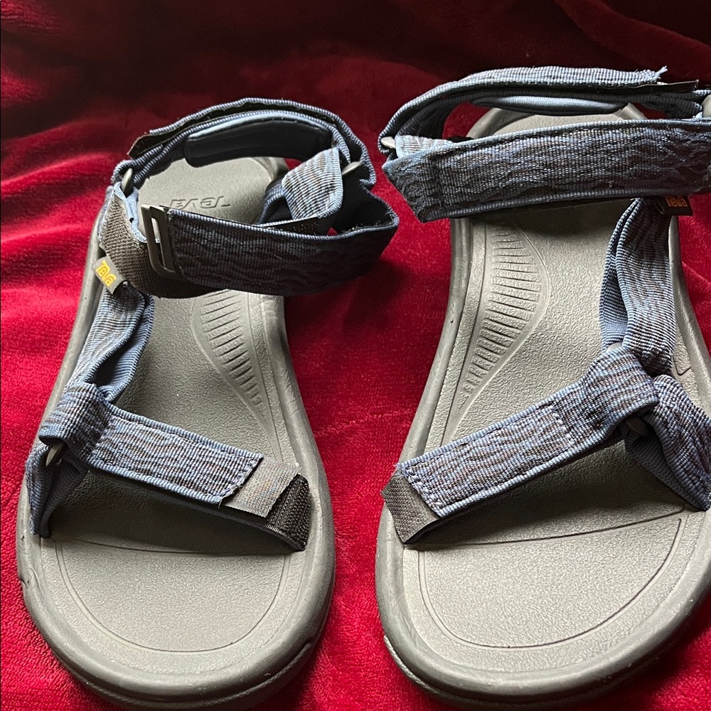 Teva Charcoal and Navy Strappy Sandals